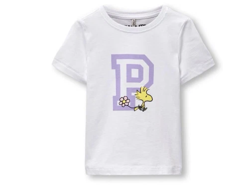 Kids ONLY bright white/Peanuts t-shirt